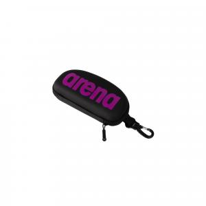 Etui na okulary Arena goggle case czarno-fioletowe