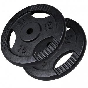 Zestaw obciążeń do treningu żeliwnych Gorilla Sports 6x5kg