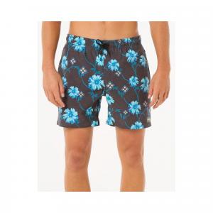 Spodenki surfingowe męskie Rip Curl Surf Revival Floral Volley Czarny