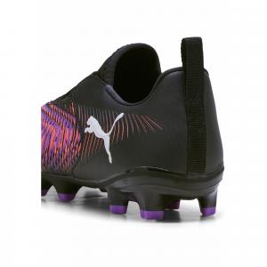 Młodzieżowe buty piłkarskie FUTURE 8 MATCH LL FG/AG PUMA Black White Glowing Red