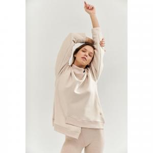 Bluza do jogi Moonholi Comfy Milky Way Sweatshirt z asymetrycznym krojem