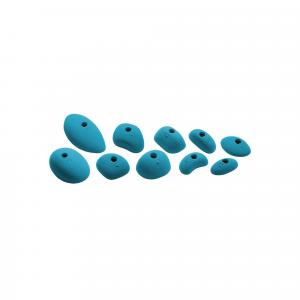 Chwyty wspinaczkowe Ocun Holds Set 2 Slopers - blue