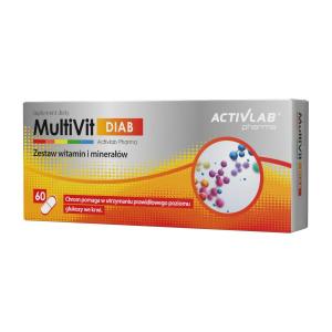 Witaminy dla diabetyków MultiVit DIAB Activlab Pharma