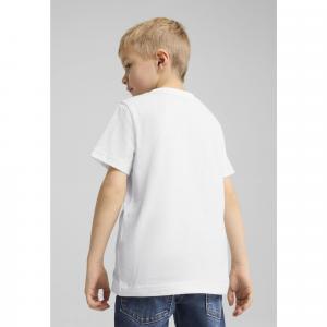Dziecięca koszulka ESS z logo No. 1 PUMA White