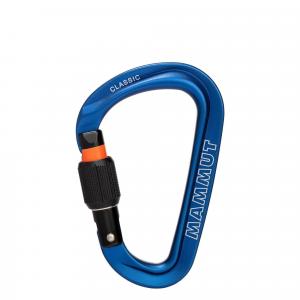 Karabinek zakręcany Mammut Classic HMS Screwgate Carabiner - blue