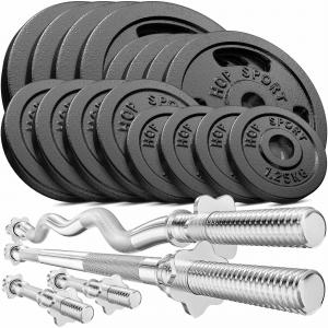 Zestaw obciążeń żeliwnych Hop-Sport Strong 96kg