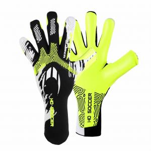 Rękawice bramkarskie do piłki nożnej SSG Kontrol Knit Tech Lime White