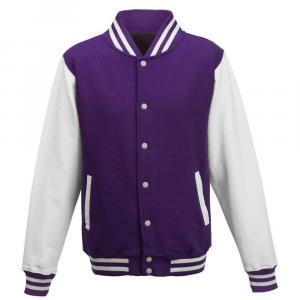 Kurtka Unisex Varsity Dla Dorosłych Z Polibawełny