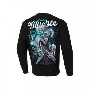 Bluza męska Pitbull z kapturem Santa Muerte