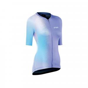 Koszulka rowerowa damska NORTHWAVE BLADE Wmn Jersey pastelowa