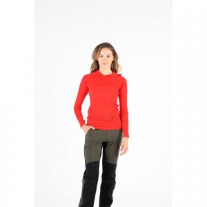 Bluza damska z kapturem 100% Merino Woolona