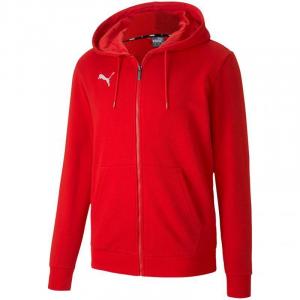 Bluza męska Puma teamGOAL 23 Casuals Hooded Jacket czerwona