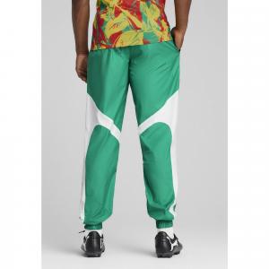 Męskie spodnie przedmeczowe Senegal 2025 PUMA Sport Green White