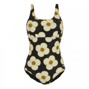 Damski Jednoczęściowy Kostium Kąpielowy Orla Kiely Spinning Flower