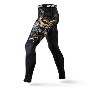 Legginsy do sportów walki męskie Ground Game Oni Samurai