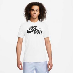 Koszulka z krótkim rękawem Męska Nike Sportswear JDI AR5006 100 Biały