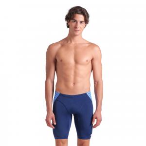 Jammery Arena Monogram Navy - spodenki do kolan do pływania
