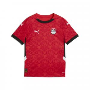 Młodzieżowa koszulka domowa Egipt 2025 PUMA Red Black