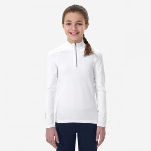 Koszulka termoaktywna narciarska dla dzieci Wedze BL 500 1/2 zip