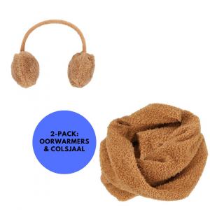 Golf + nauszniki damskie Teddy Wool Jeden rozmiar