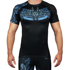 Rashguard do MMA męski Ground Game VIKING z krótkim rękawem