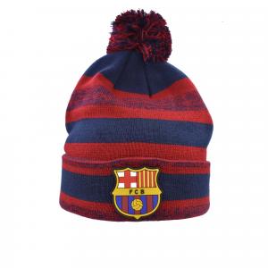 Czapka FC Barcelona dziecięca beanie - oficjalna licencjonowana