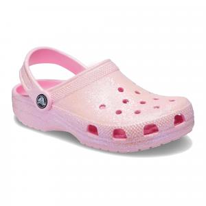 Klapki dziecięce Crocs Classic Glitter Clog