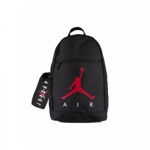 Plecak szkolny Air Jordan School Pencil Case Backpack Black + Piórnik 9B0503-23