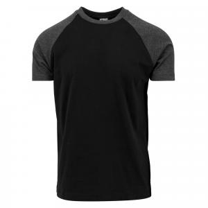 T-shirt Męski Kontrastowa Raglanowa