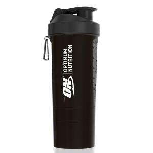 Shaker Optimum Nutrition 600 ml z pojemnikami