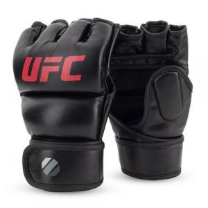Rękawice do grapplingu Contender MMA - czarno-czerwone - 7 uncji