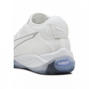 Buty do piłki ręcznej unisex Eliminate NITRO™ SQD 4 PUMA White Silver Metallic