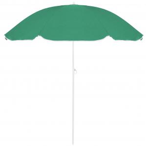 Parasol ogrodowy, składany parasol plażowy, z regulacją wysokości, turkusowy