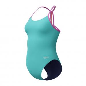 Strój kąpielowy jednoczęściowy dziewczęcy na basen Speedo Solid Line