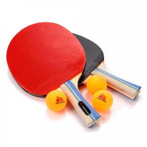 Zestaw do tenisa stołowego Meteor Sirocco 2 rakietki + 3 piłeczki