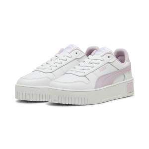 Młodzieżowe sneakersy Carina Street PUMA White Grape Mist Purple