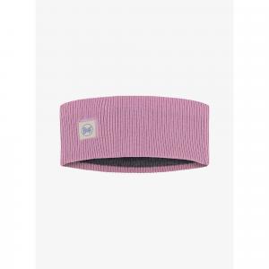Opaska na głowę Buff Crossknit Headband - solid camelia