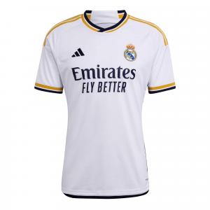 Koszulka Mężczyzna Adidas A Bandes Real Madrid biały