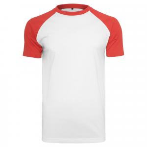 Kontrastowa Koszulka Raglan Unisex Dla Dorosłych