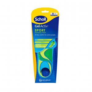 Wkładki do butów Scholl GelActiv® SPORTOWE S (35,5-40,5)