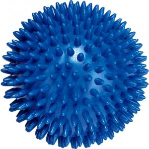 Piłka masująca z wypustkami Trendy 10 cm niebieska