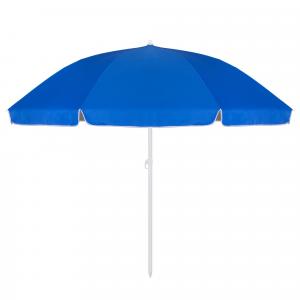 Parasol plażowy, kempingowy niebieski 240 cm