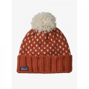 Czapka zimowa Patagonia Snowbelle Beanie - offset dot/burnished red