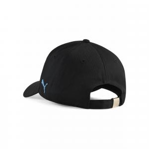 Czapka z daszkiem Essentials Olympique Marsylia PUMA Black Bleu Azur Blue