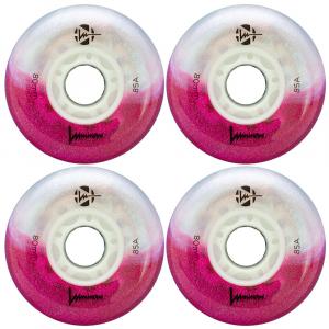 Kółka świecące do rolek Seba Luminous Led 80mm/85A Cotton Candy 4 sztuki