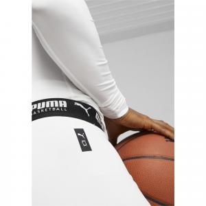 Męskie spodenki do koszykówki Hoops Team PUMA White