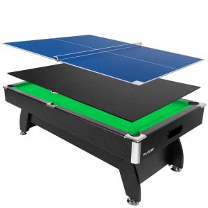 Stół bilardowy z nakładką ping pong/jadalna 7FT - BOLD-BLACK