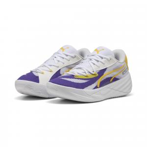 Buty do koszykówki unisex All-Pro NITRO™ LA PUMA Team Violet Pelé Yellow Purple