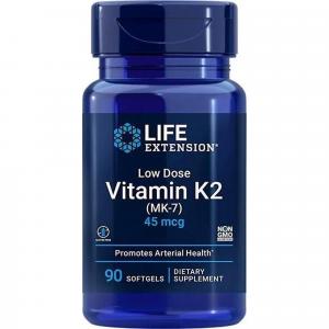 Witamina K2 (MK-7) 45 µg Life Extension 90 kapsułek miękkich