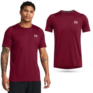 Koszulka fitness męska Under Armour HeatGear Fitted z krókim rękawem